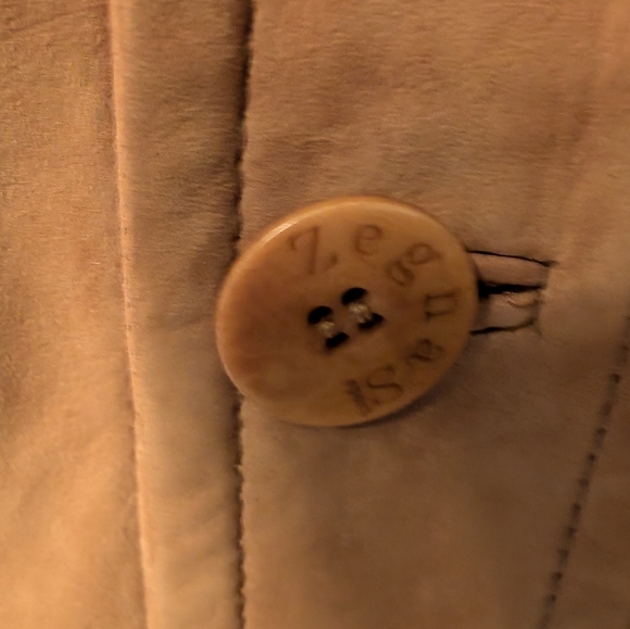 NWOT's Zegna Sport men's suede XXL light weight, gorgeous  suede and stitching - Picture 9 of 13